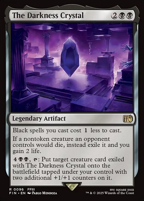 The Darkness Crystal (Foil) - FINAL FANTASY
