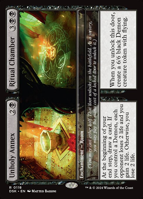 Unholy Annex // Ritual Chamber (Foil) - Duskmourn: House of Horror