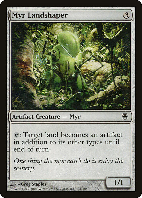 Myr Landshaper - Darksteel
