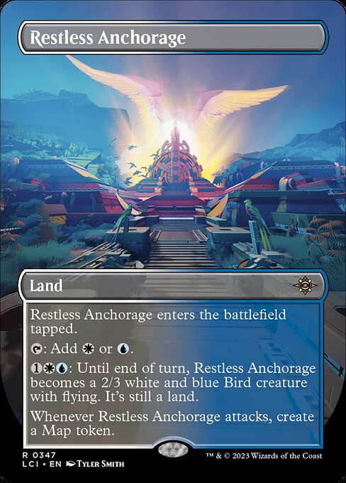 Restless Anchorage (Borderless) - The Lost Caverns of Ixalan