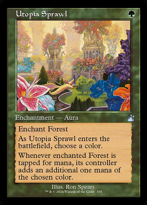 Utopia Sprawl (Retro Frame) - Ravnica Remastered