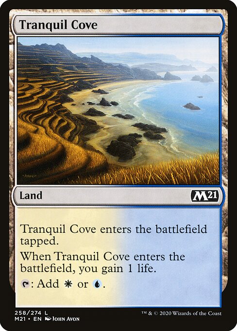 Tranquil Cove (Foil) - Core Set 2021