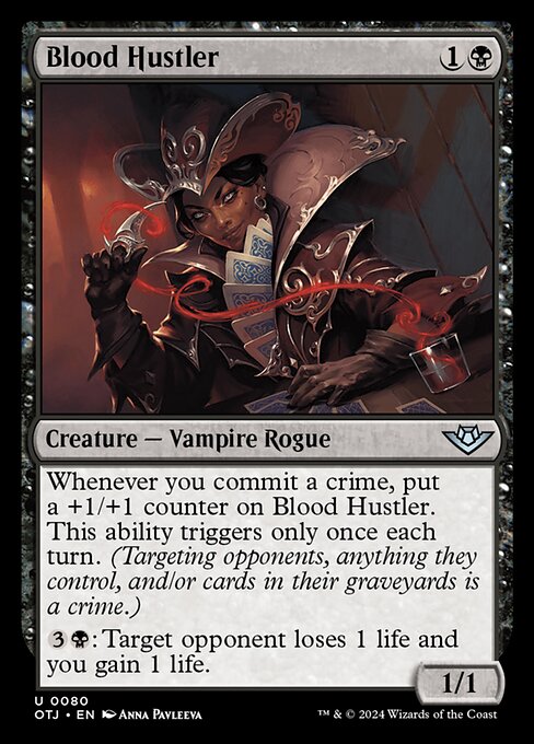 Blood Hustler (Foil) - Outlaws of Thunder Junction