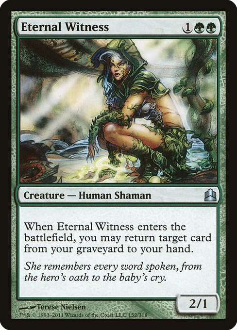Eternal Witness - Commander
