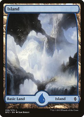 Island (256) - Full Art - Battle for Zendikar