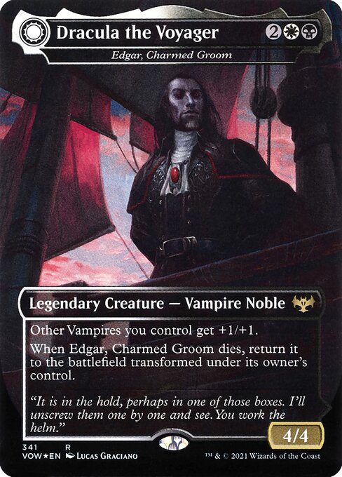Dracula the Voyager - Edgar, Charmed Groom - Innistrad: Crimson Vow