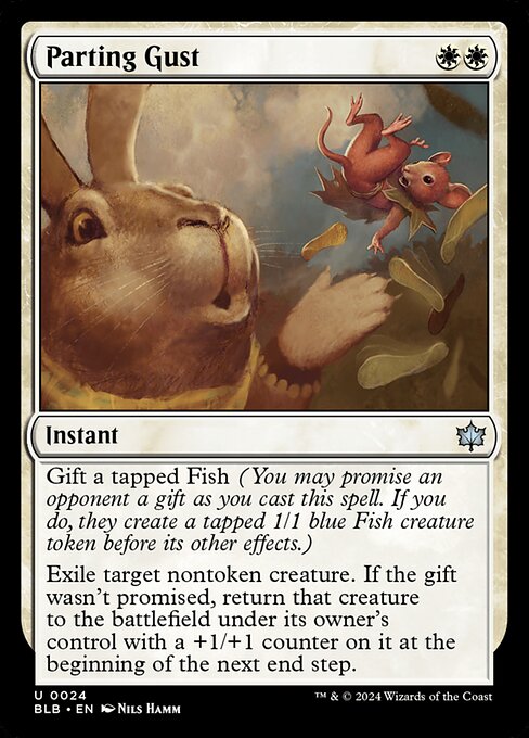 Parting Gust (Foil) - Bloomburrow