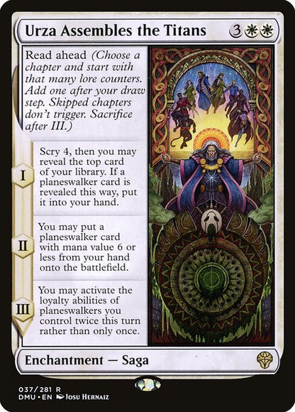 Urza Assembles the Titans - Dominaria United