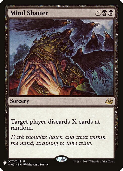 Mind Shatter - The List Reprints