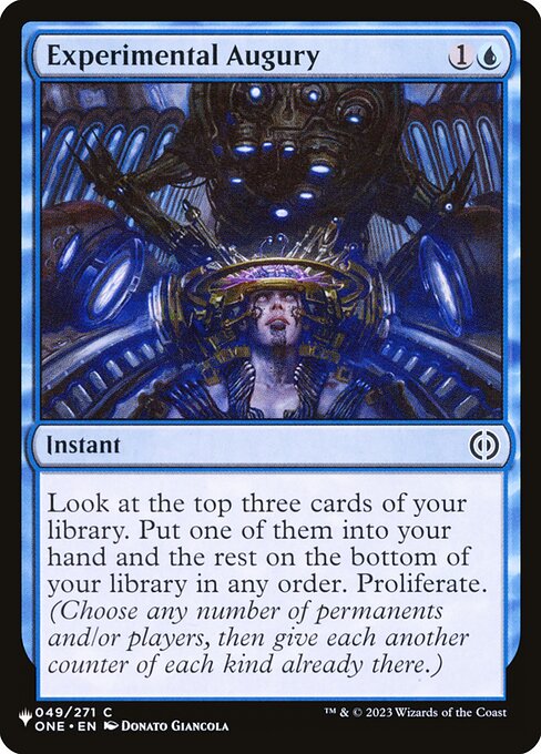 Experimental Augury - The List Reprints