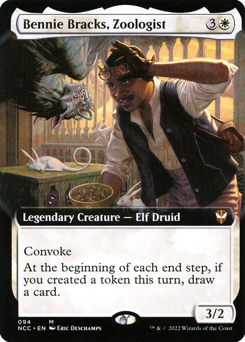 Bennie Bracks, Zoologist (Extended Art) - Commander: Streets of New Capenna