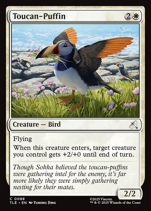 Toucan-Puffin (Foil) - Avatar: The Last Airbender: Eternal-Legal