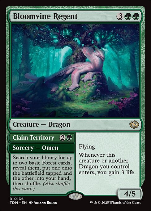 Bloomvine Regent (Foil) - Tarkir: Dragonstorm