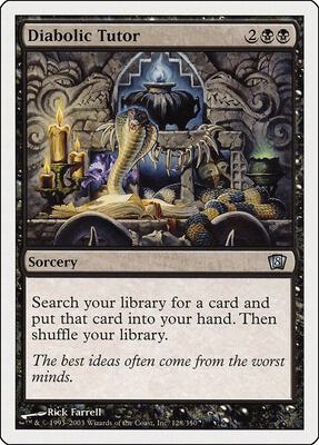 Diabolic Tutor - 8th Edition