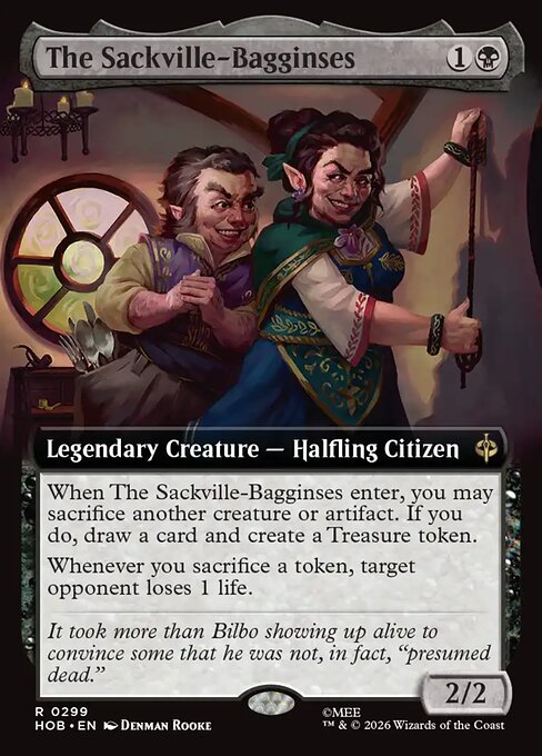 The Sackville-Bagginses (Extended Art) (Foil) - The Hobbit