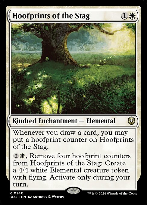 Hoofprints of the Stag - Commander: Bloomburrow