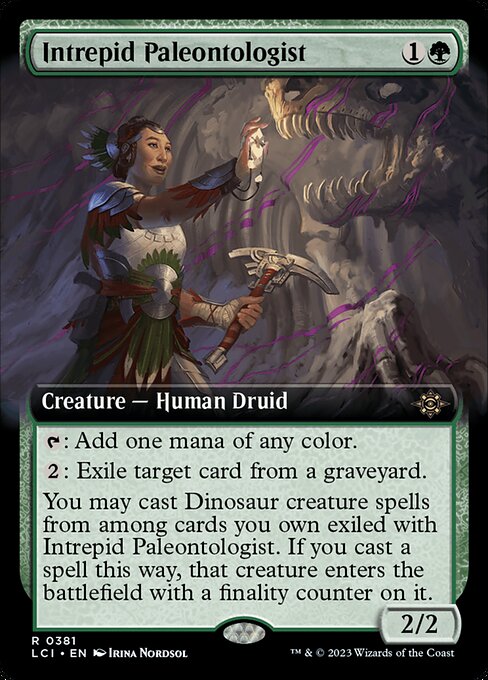 Intrepid Paleontologist (Extended Art) - The Lost Caverns of Ixalan