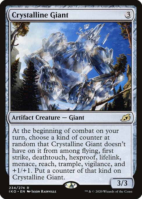 Crystalline Giant (Foil) - Ikoria: Lair of Behemoths