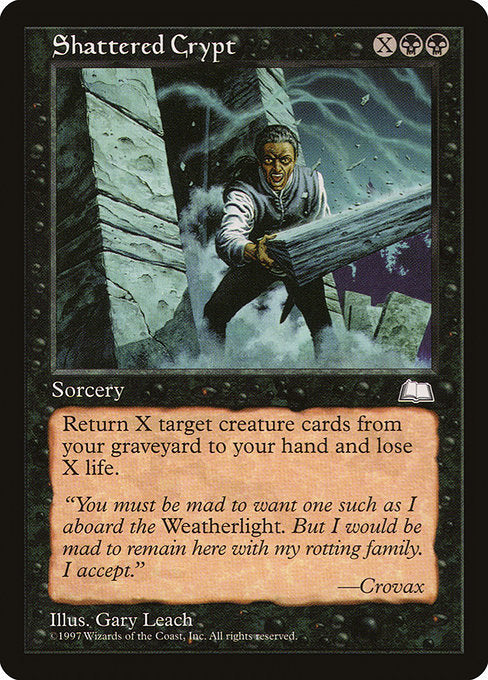 Shattered Crypt - Weatherlight