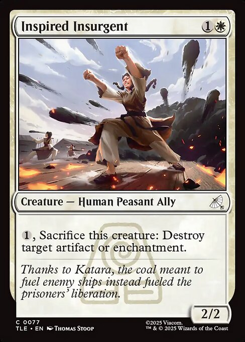 Inspired Insurgent (Foil) - Avatar: The Last Airbender: Eternal-Legal
