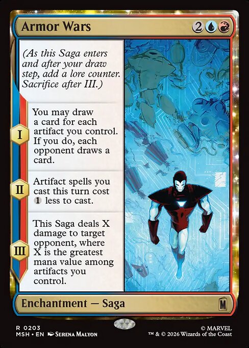 Armor Wars (Foil) - Marvel Super Heroes