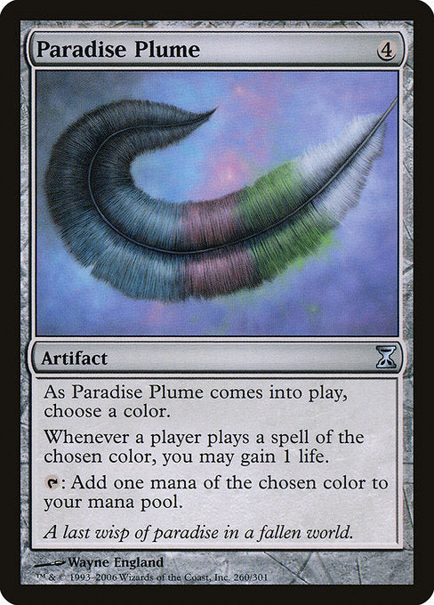 Paradise Plume (Foil) - Time Spiral