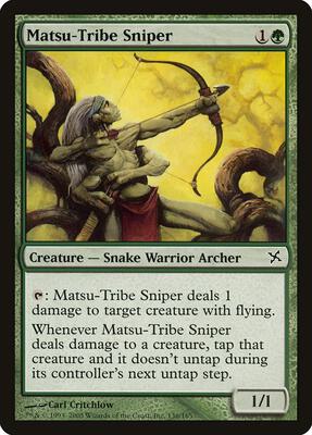 Matsu-Tribe Sniper - Betrayers of Kamigawa