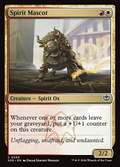 Spirit Mascot - Secrets of Strixhaven