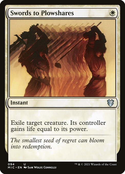 Swords to Plowshares - Commander: Innistrad: Midnight Hunt