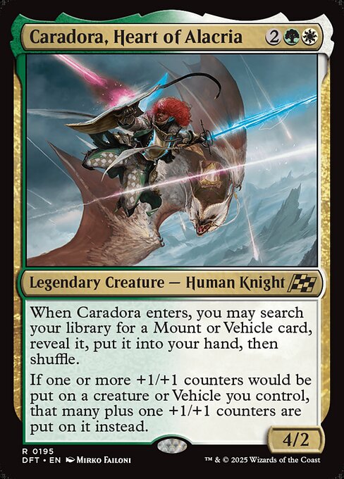 Caradora, Heart of Alacria (Foil) - Aetherdrift