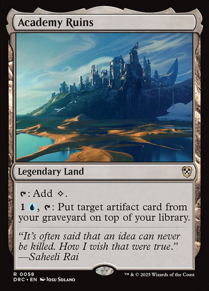Academy Ruins - Commander: Aetherdrift