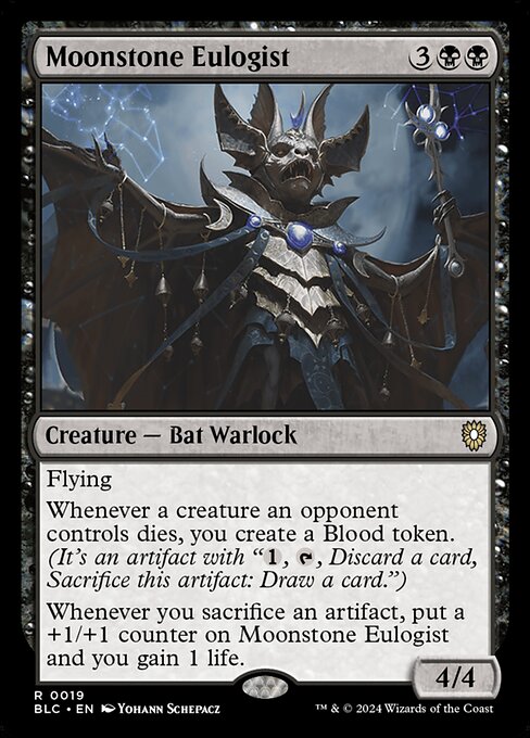 Moonstone Eulogist - Commander: Bloomburrow
