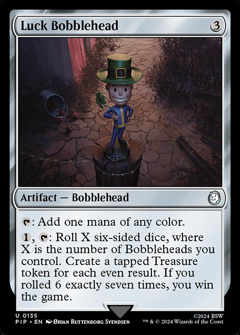 Luck Bobblehead - Universes Beyond: Fallout