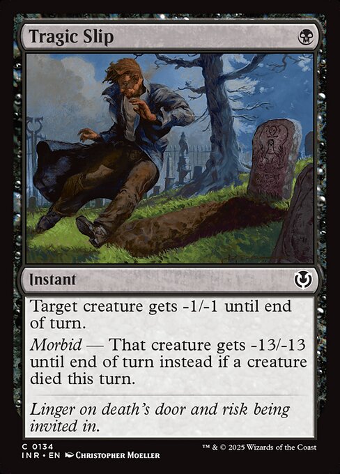 Tragic Slip (Foil) - Innistrad Remastered
