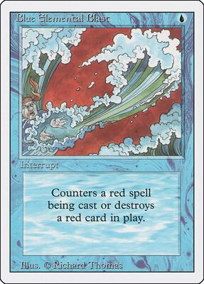 Blue Elemental Blast - Revised Edition