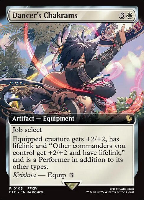 Dancer's Chakrams (Extended Art) - Commander: FINAL FANTASY