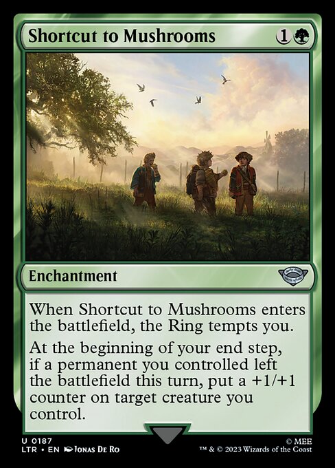 Shortcut to Mushrooms (Foil) - Universes Beyond: The Lord of the Rings: Tales of Middle-earth