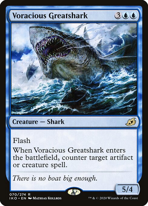 Voracious Greatshark (Foil) - Ikoria: Lair of Behemoths