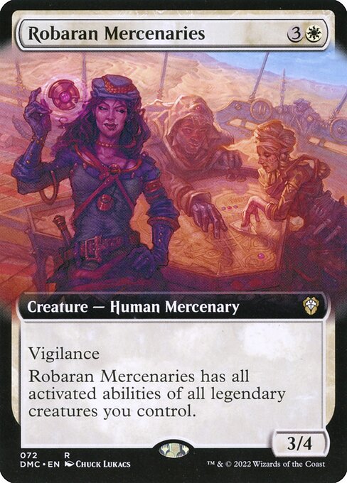 Robaran Mercenaries (Extended Art) - Commander: Dominaria United
