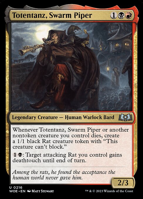 Totentanz, Swarm Piper - Wilds of Eldraine