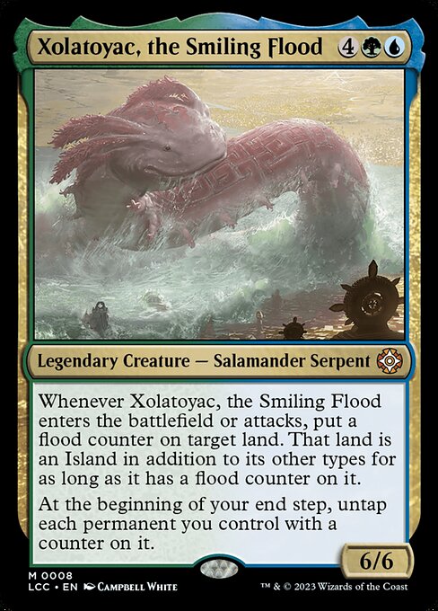 Xolatoyac, the Smiling Flood - Commander: The Lost Caverns of Ixalan