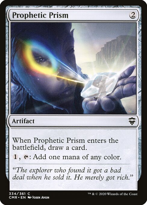 Prophetic Prism (Foil) - Commander Legends