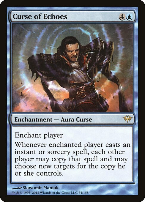 Curse of Echoes (Foil) - Dark Ascension