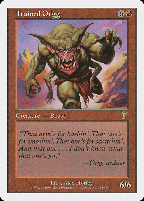 Trained Orgg - 7th Edition