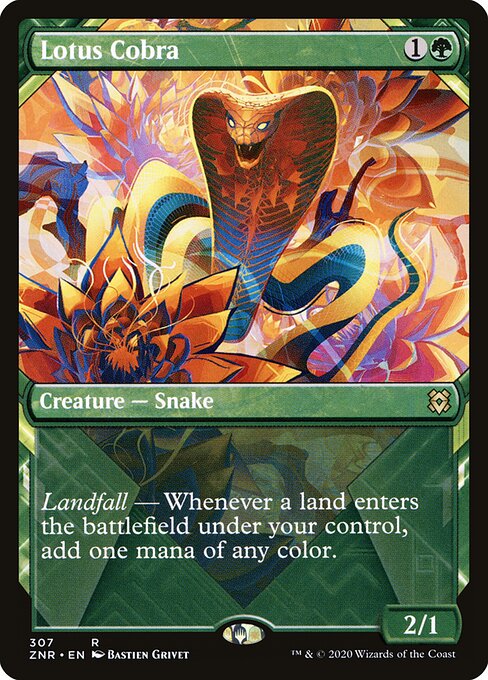 Lotus Cobra (Showcase) - Zendikar Rising