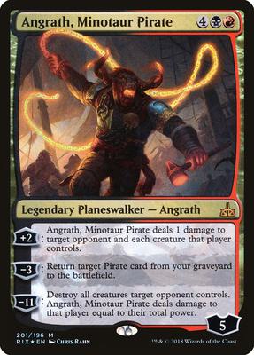Angrath, Minotaur Pirate - Rivals of Ixalan