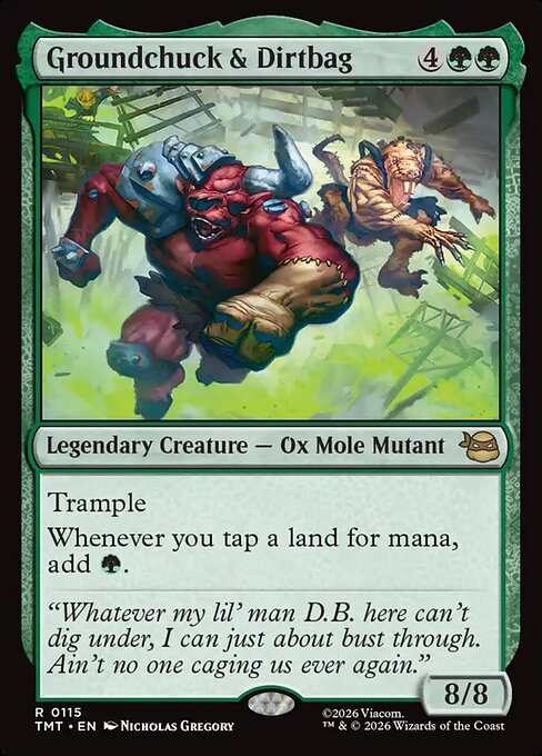 Groundchuck & Dirtbag (Foil) - Teenage Mutant Ninja Turtles
