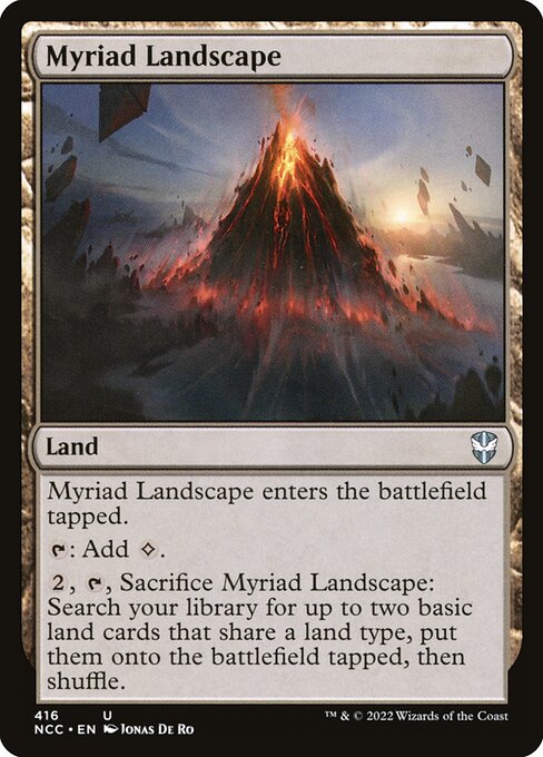 Myriad Landscape - Commander: Streets of New Capenna