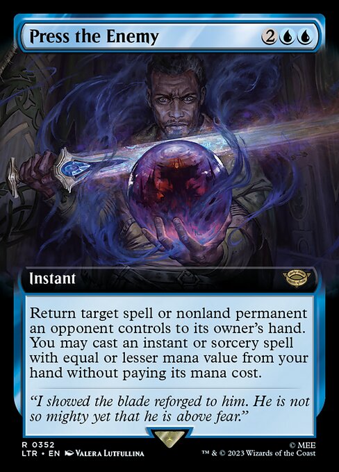 Press the Enemy (Extended Art) - Universes Beyond: The Lord of the Rings: Tales of Middle-earth