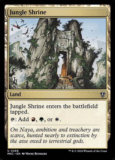 Jungle Shrine - Commander: Murders at Karlov Manor